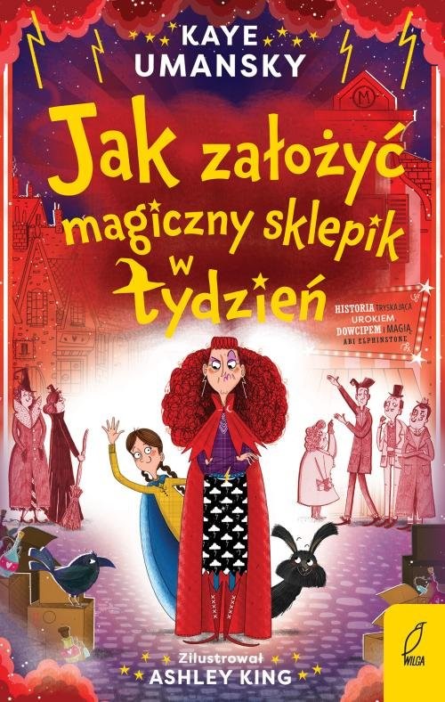okładka Jak założyć magiczny sklepik w tydzień książka | Kaye Umansky