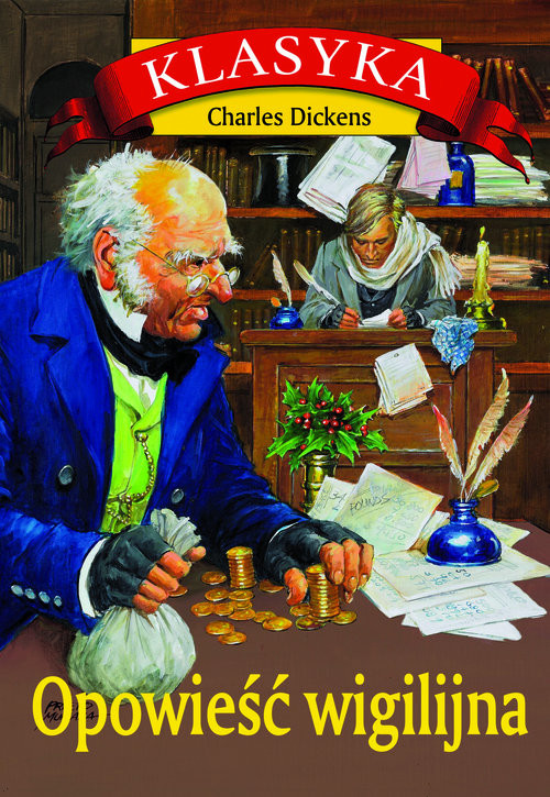 okładka Opowieść wigilijna książka | Charles Dickens