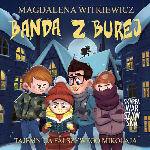 okładka Banda z Burej. Tajemnica fałszywego Mikołaja audiobook | MP3 | Magdalena Witkiewicz
