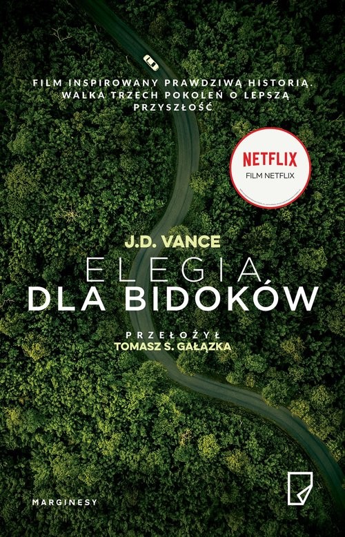 okładka Elegia dla bidoków książka | J. D. Vance