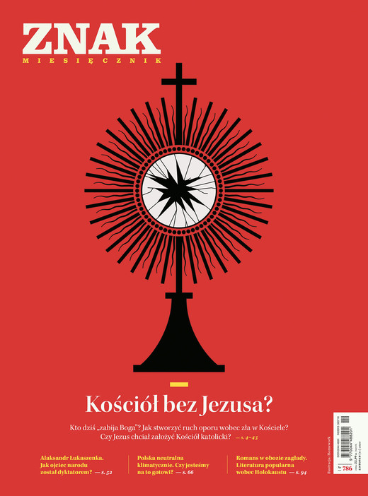 okładka Miesięcznik ZNAK nr 786 Kościół bez Jezusa? ebook | epub, mobi | Opracowania Zbiorowe