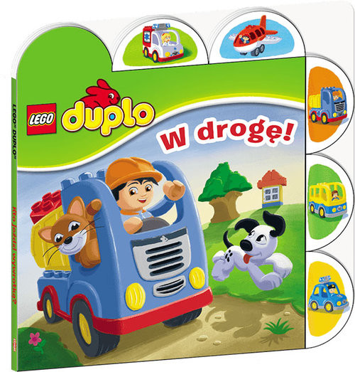 okładka Lego Duplo W drogę książka