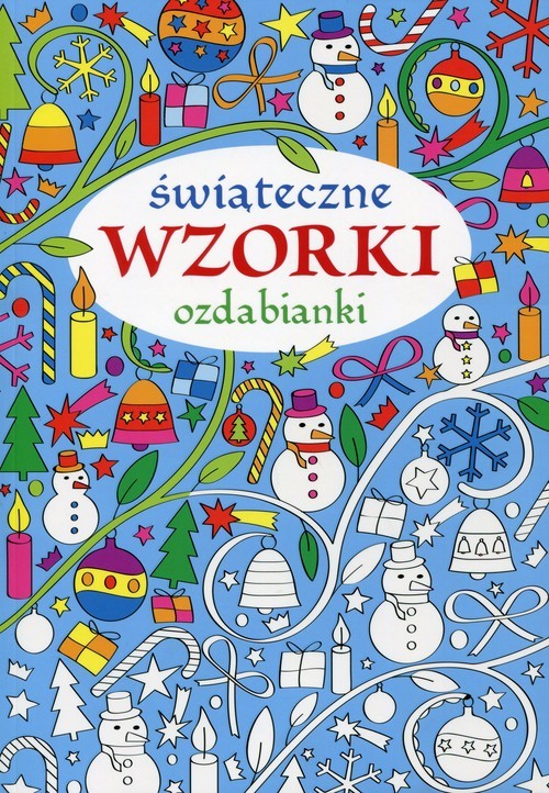 okładka Świąteczne wzorki Ozdabianki książka