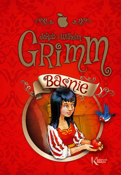 okładka Baśnie Grimm kolorowa klasyka książka | Jakub Grimm, Wilhelm Grimm