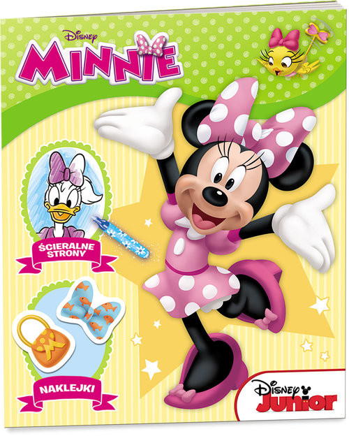 okładka Minnie Ścieralne strony książka