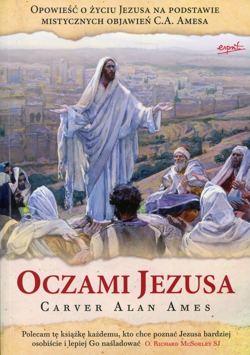 okładka Oczami Jezusa książka | Carver Alan Ames
