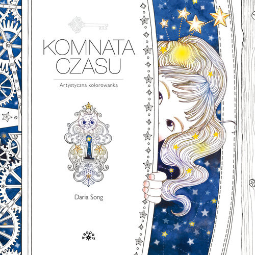 okładka Komnata czasu Artystyczna kolorowanka książka | Song Daria