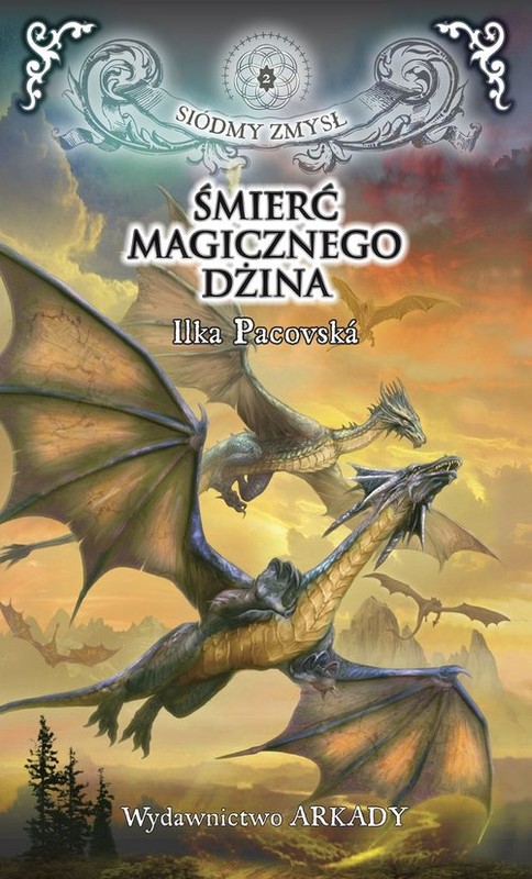okładka Siódmy zmysł 2 Śmierć magicznego dżina książka | Ilka Pacovská