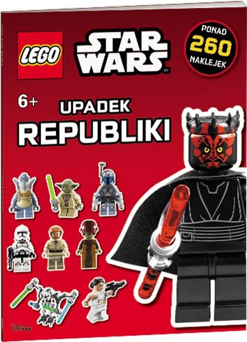 okładka Lego Star Wars Upadek Republiki książka