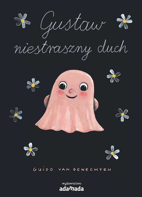 okładka Gustaw niestraszny duch książka | Guido van Genechten