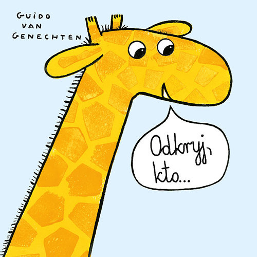 okładka Odkryj kto książka | Guido van Genechten