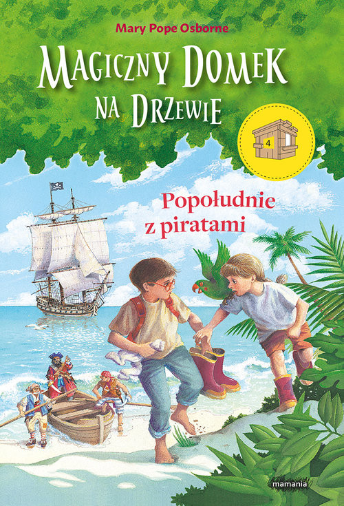 okładka Popołudnie z piratami 4 książka | Mary Pope Osborne