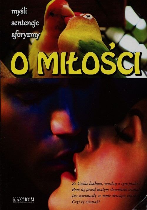 okładka O miłości myśli sentencje sentencje aforyzmy książka | Dorota Strukowska