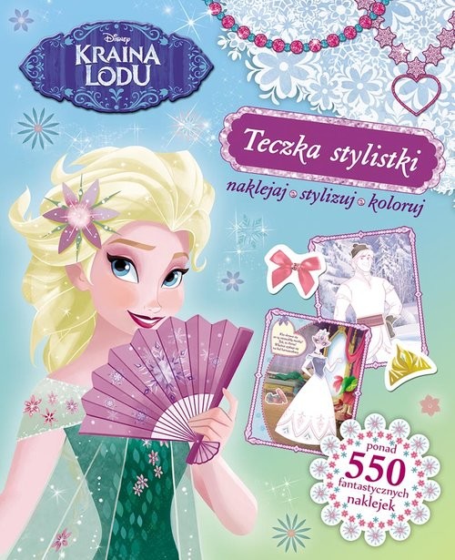 okładka Kraina Lodu Teczka stylistki książka