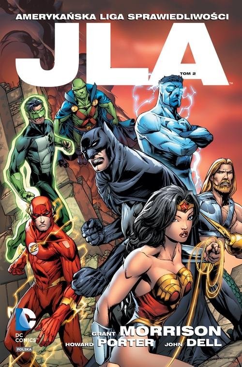 okładka Amerykańska Liga Sprawiedliwości Tom 2 książka | Howard Porter, John Dell