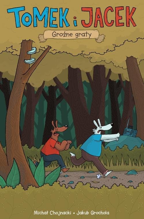 okładka Tomek i Jacek Groźne graty książka | Michał Chojnacki