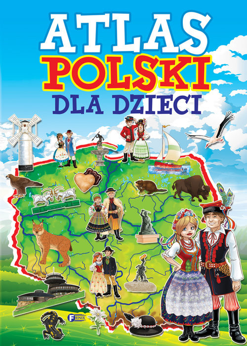 okładka Atlas Polski dla dzieci książka