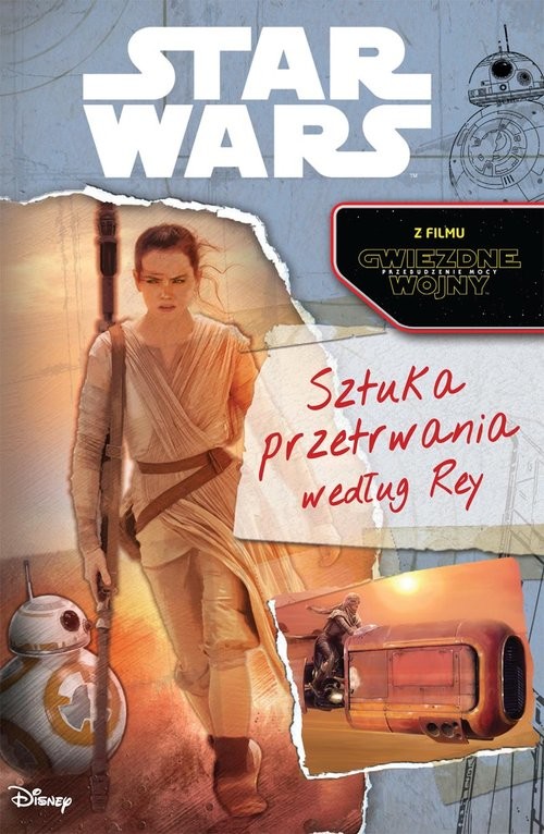 okładka Star Wars Sztuka przetrwania według Rey książka