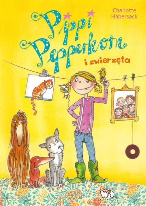 okładka Pippi Pepperkorn i zwierzęta książka | Charlotte Habersack