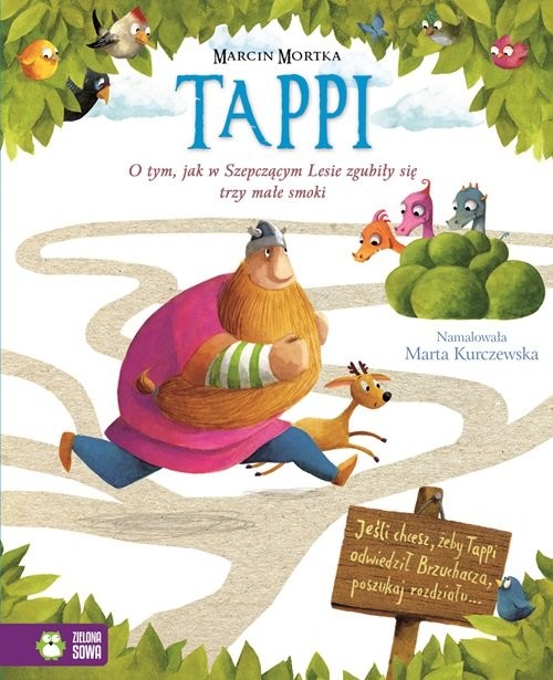 okładka O tym jak w Szepczącym Lesie zgubiły się trzy małe smoki książka | Marcin Mortka