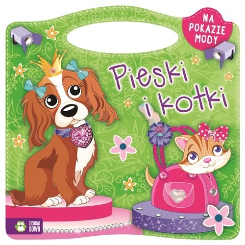 okładka Pieski i kotki na pokazie mody książka