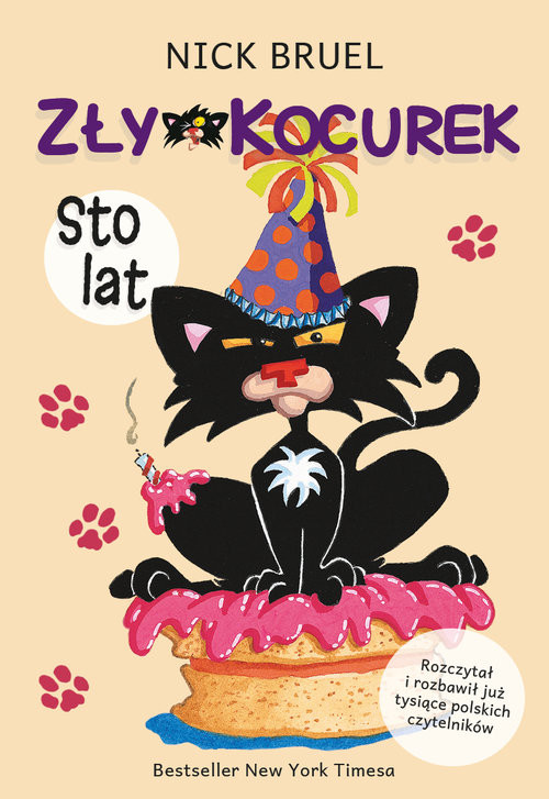 okładka Zły Kocurek Sto lat książka | Bruel Nick