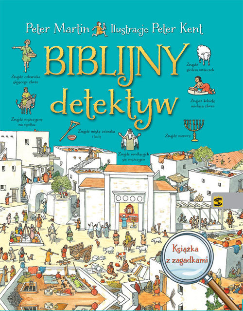 okładka Biblijny detektyw Książka z zagadkami książka | Martin Peter