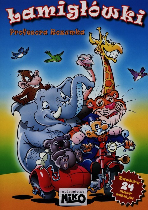 okładka Łamigłówki Profesora Rozumka książka | Praca Zbiorowa