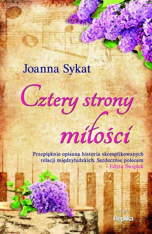 okładka Cztery strony miłości książka | Joanna Sykat