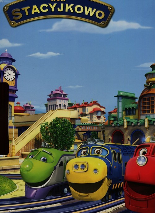 okładka Stacyjkowo Wielkie kolorowanie książka