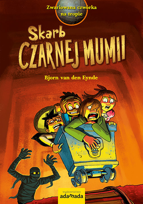 okładka Skarb Czarnej Mumii książka | Bjorn Van den Eynde