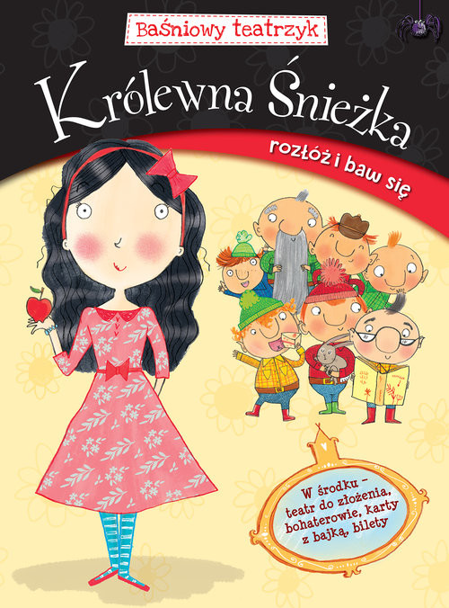 okładka Baśniowy teatrzyk Królewna Śnieżka książka