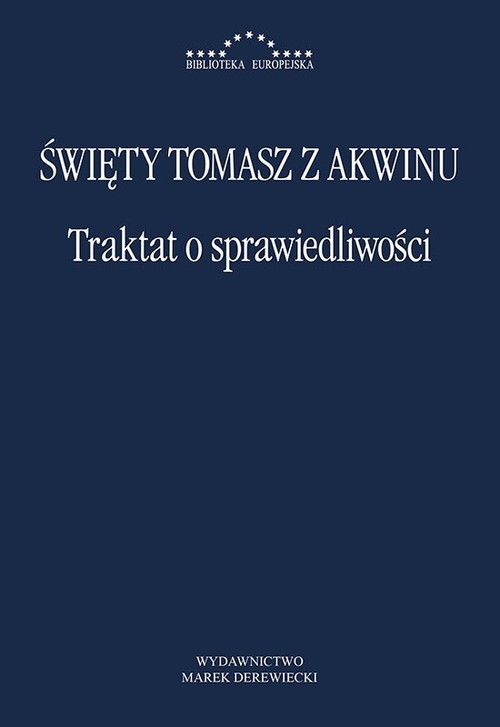 okładka Traktat o sprawiedliwości książka | św. Tomasz z Akwinu