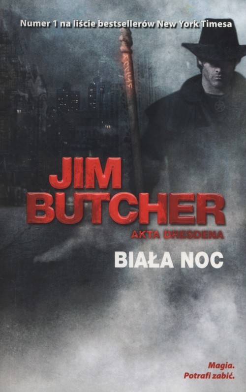okładka Biała noc Akta Dresdena tom 8 książka | Jim Butcher