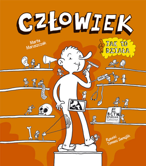 okładka Człowiek Jak to działa książka | Maruszczak Marta