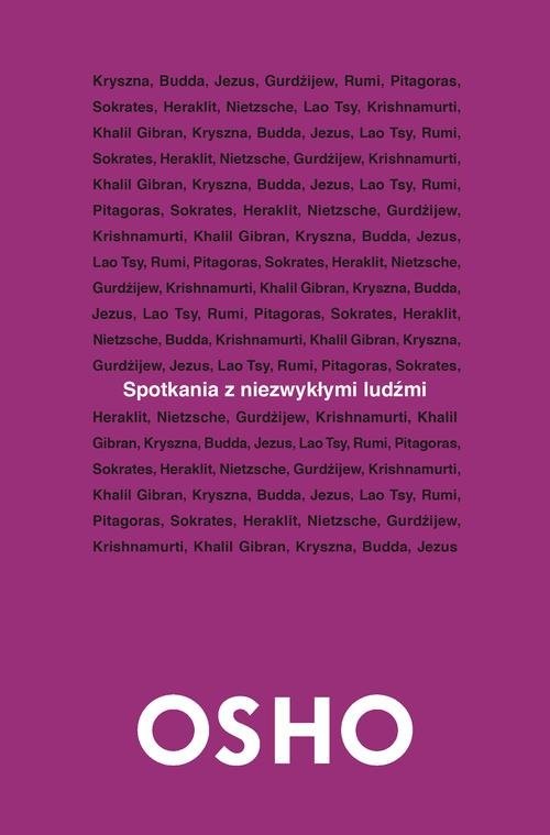 okładka Spotkania z niezwykłymi ludźmi książka | OSHO
