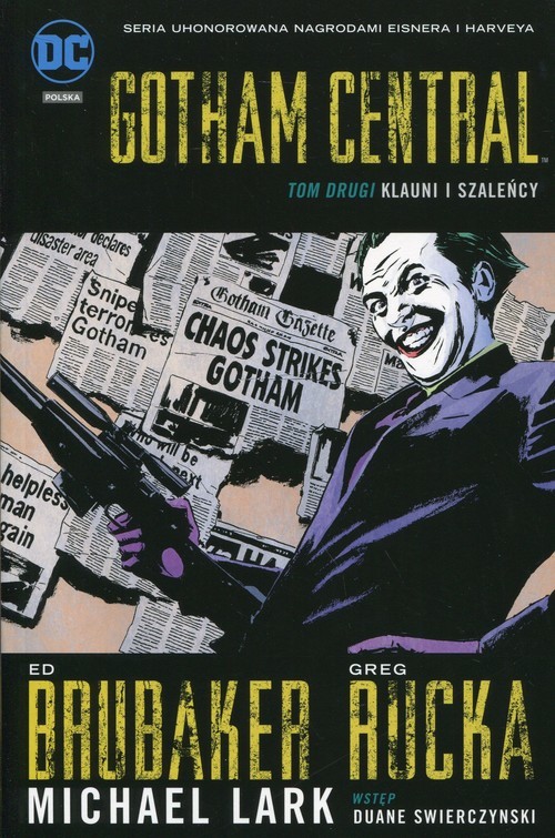 okładka Gotham Central Tom 2 Klauni i szaleńcy książka | Ed Brubaker