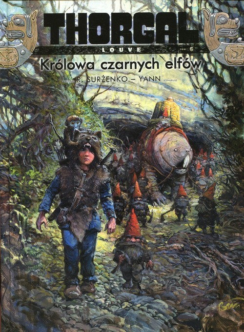 okładka Thorgal Louve Tom 6 Królowa czarnych elfów książka