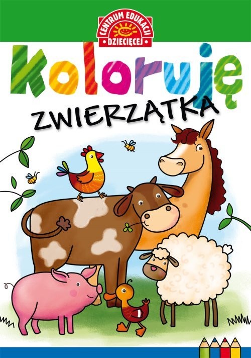 okładka Koloruję Zwierzątka książka