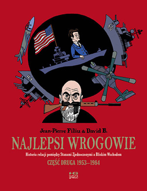 okładka Najlepsi wrogowie książka | Jean - Pierre Filiu, David B.