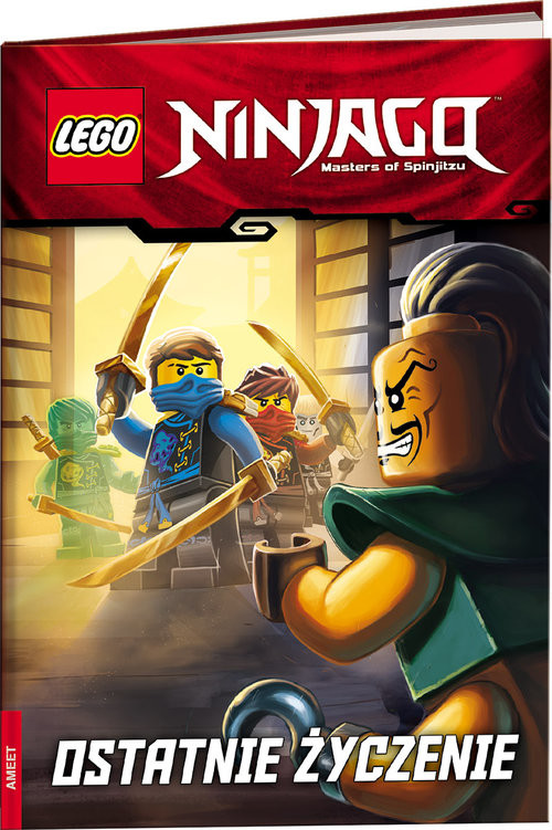 okładka Lego Ninjago Ostatnie życzenie książka