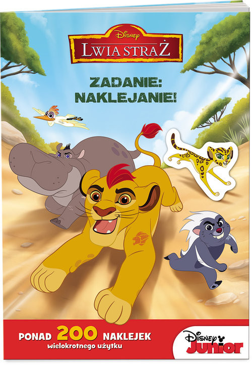 okładka Lwia straż. Zadanie: naklejanie! książka