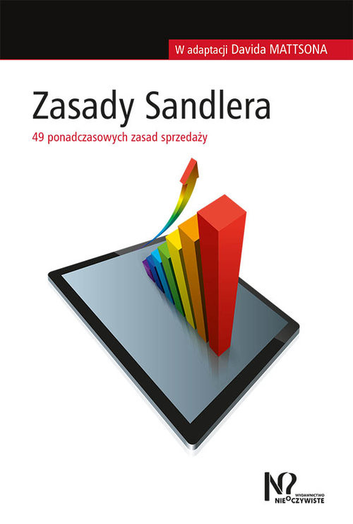 okładka Zasady Sandlera 49 ponadczasowych zasad sprzedaży książka | Mattson David