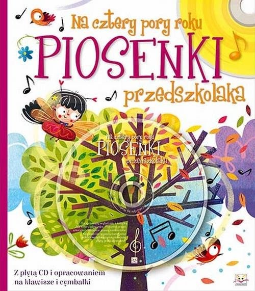 okładka Piosenki na cztery pory roku + CD książka