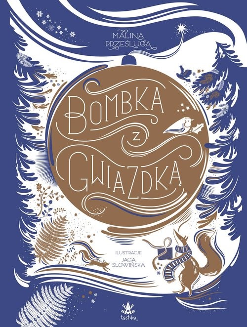 okładka Bombka z gwiazdką książka | Malina Prześluga