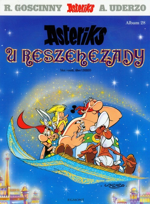 okładka Asteriks u Reszehezady 28 książka | René Goscinny, Albert Uderzo
