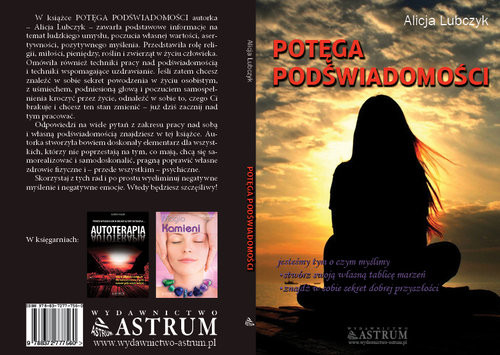 okładka Potęga podświadomości książka | Alicja Lubczyk