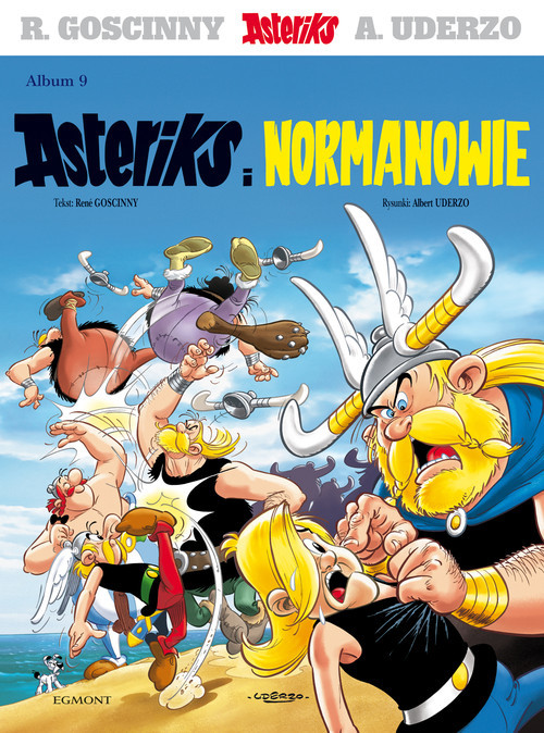 okładka Asteriks Asteriks i Normanowie Tom 9 książka | René Goscinny, Albert Uderzo