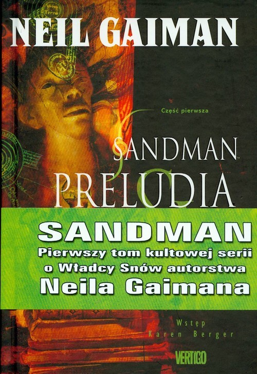 okładka Sandman Preludia i nokturny Tom 1 książka | Neil Gaiman