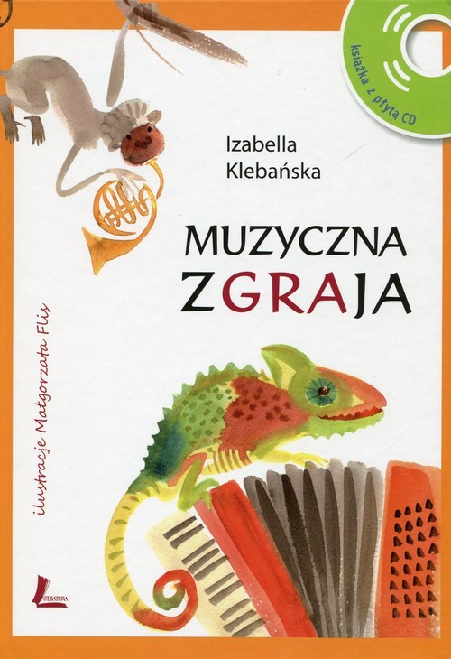 okładka Muzyczna zgraja + CD książka | Izabella Klebańska